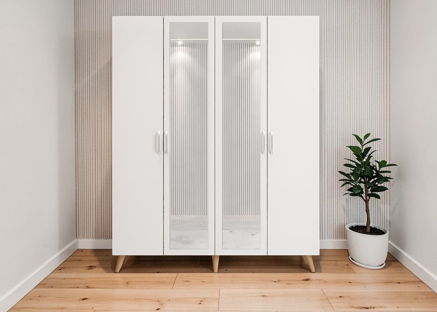 Açelya Portmanto Vestiyer Ayakkabılık Çam Beyaz-Ücretsiz Kurulum M2