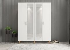 Açelya Portmanto Vestiyer Ayakkabılık Çam Beyaz-Ücretsiz Kurulum M2