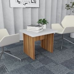 Asil 3'lü Ofis Takımı Ücretsiz Kurulum Model 9 Ceviz Beyaz