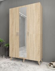 Açelya Portmanto Vestiyer Ayakkabılık Meşe-Ücretsiz Kurulum M4