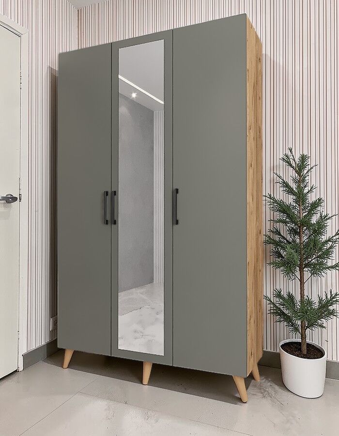 Açelya Portmanto Vestiyer Çam Füme - Ücretsiz Kurulum M4