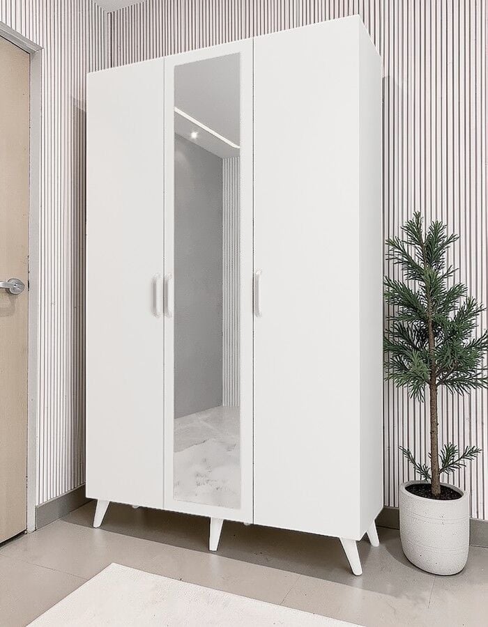 Açelya Portmanto Vestiyer Ayakkabılık Beyaz - Ücretsiz Kurulum M4