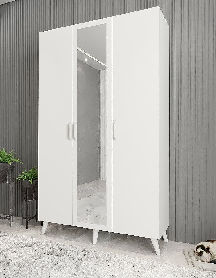 Açelya Portmanto Vestiyer Ayakkabılık Beyaz - Ücretsiz Kurulum M4