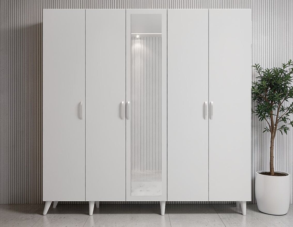 Açelya Portmanto Vestiyer Beyaz - Montaj Dahil M12