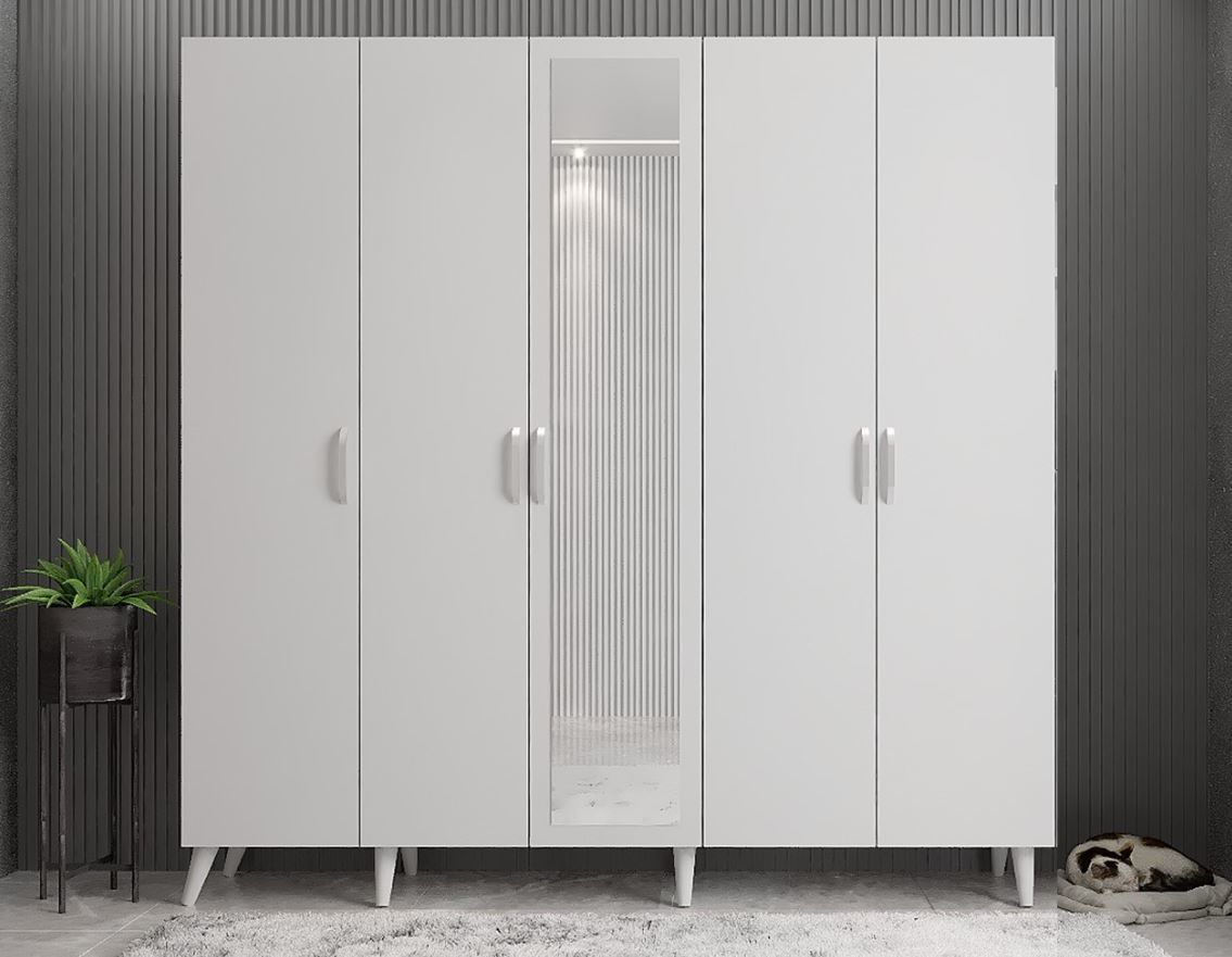 Açelya Portmanto Vestiyer Beyaz - Montaj Dahil M12