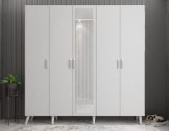 Açelya Portmanto Vestiyer Beyaz - Montaj Dahil M12