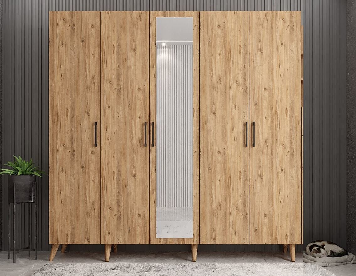 Açelya Portmanto Vestiyer Çam - Montaj Dahil M12