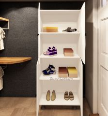 Sarvel Mdf 4 Raflı Çok Amaçlı Mutfak Banyo Ayakkabılık Dolap 60cm