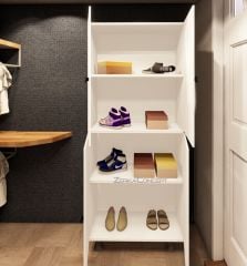Sarvel Mdf 4 Raflı Çok Amaçlı Mutfak Banyo Ayakkabılık Dolap 70cm
