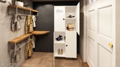 Sarvel Mdf 4 Raflı Çok Amaçlı Mutfak Banyo Ayakkabılık Dolap 70cm