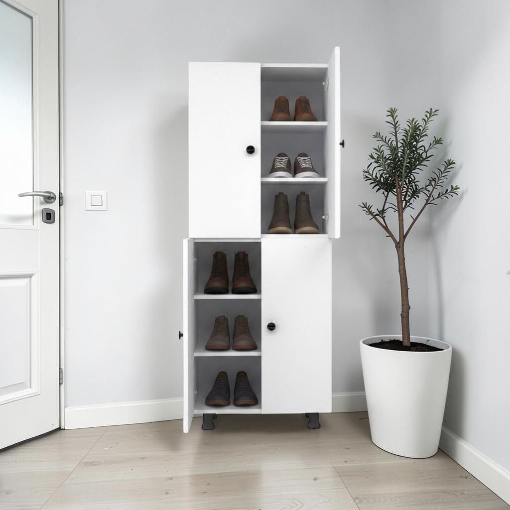 Faro Mdf 4 Raflı Çok Amaçlı Mutfak Banyo Ayakkabılık Dolap 70cm