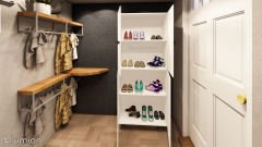 Faro Mdf 4 Raflı Çok Amaçlı Mutfak Banyo Ayakkabılık Dolap 70cm