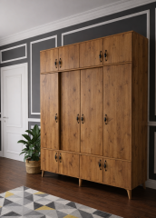 Averon Portmanto Vestiyer Ayakkabılık Dolap Ücretsiz Kurulum Çam M1