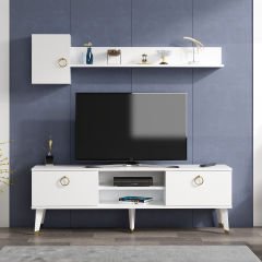 Gama Tv Ünitesi Tv Sehpası Beyaz 150 cm