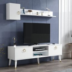 Gama Tv Ünitesi Tv Sehpası Beyaz 150 cm