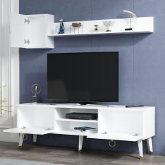 Gama Tv Ünitesi Tv Sehpası Beyaz 150 cm