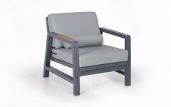 Madera Alüminyum Bahçe Balkon Oturma Grubu 3+1+1+Masa