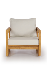 Liverno Masif Ahşap İroko Ağacı Oturma Grubu Bahçe Balkon Koltuk Takımı 3+1+1+ Masa