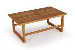 Liverno Masif Ahşap İroko Ağacı Oturma Grubu Bahçe Balkon Koltuk Takımı 3+1+1+ Masa