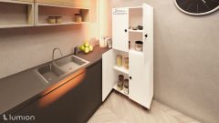 Modus Çok Amaçlı Mutfak Banyo AYAKKABILIK Dolabı 70 Cm 6 Bölmeli