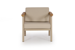 Alvaro Alüminyum Oturma Grubu Bahçe Balkon Koltuk Takımı 3+1+1+Masa