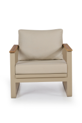 Likya Alüminyum Oturma Grubu Bahçe Balkon Koltuk Takımı 3+1+1+Masa