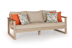 Likya Alüminyum Oturma Grubu Bahçe Balkon Koltuk Takımı 3+1+1+Masa