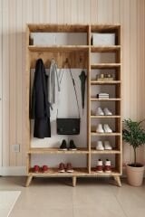 Açelya Portmanto Vestiyer Çam Beyaz - Ücretsiz Kurulum M4