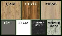 Açelya Portmanto Vestiyer Çam Beyaz - Ücretsiz Kurulum M4