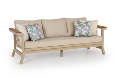 Adde Alüminyum Oturma Grubu Bahçe Balkon Koltuk Takımı 3+1+1+Masa