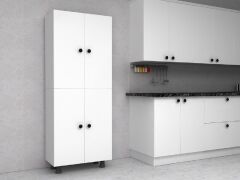 Altay 6 raflı Çok Amaçlı MUTFAK Banyo Ayakkabılık Dolabı 50 cm