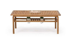 Rubenis Masif Ahşap İroko Ağacı Oturma Grubu Bahçe Balkon Koltuk Takımı 3+1+1+ Masa Ücretsiz Teslimat