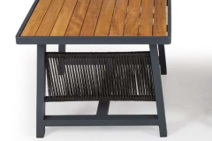 Cunda Alüminyum Oturma Grubu Bahçe Balkon Koltuk Takımı 3+1+1+Masa  Ücretsiz Teslimat