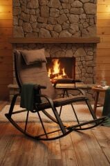 Nil Sallanan Sandalye & Koltuk & Tv Koltuğu Kahverengi