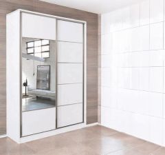 Derin Sürgülü Dolap Gardırop 160 cm  - Montaj Dahil-Byz
