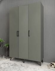 Duke 3 Kapaklı Ayakkabılık Füme 135 cm M1- Ücretsiz Kurulum