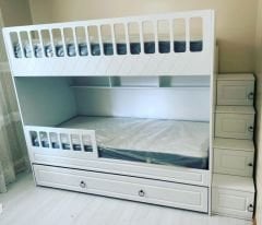 Tetra Yarı Mdf Membran Kaplama Yavrulu Ranza Montaj Dahil