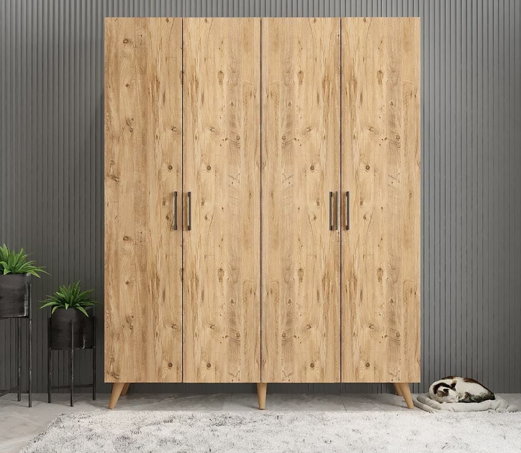 Sedef Portmanto Vestiyer Ayakkabılık Çam-Ücretsiz Kurulum