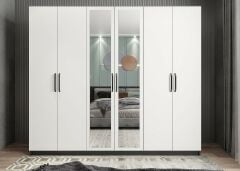 Kayra 6 Kapaklı Gardırop Dolap FB- Ücretsiz Kurulum