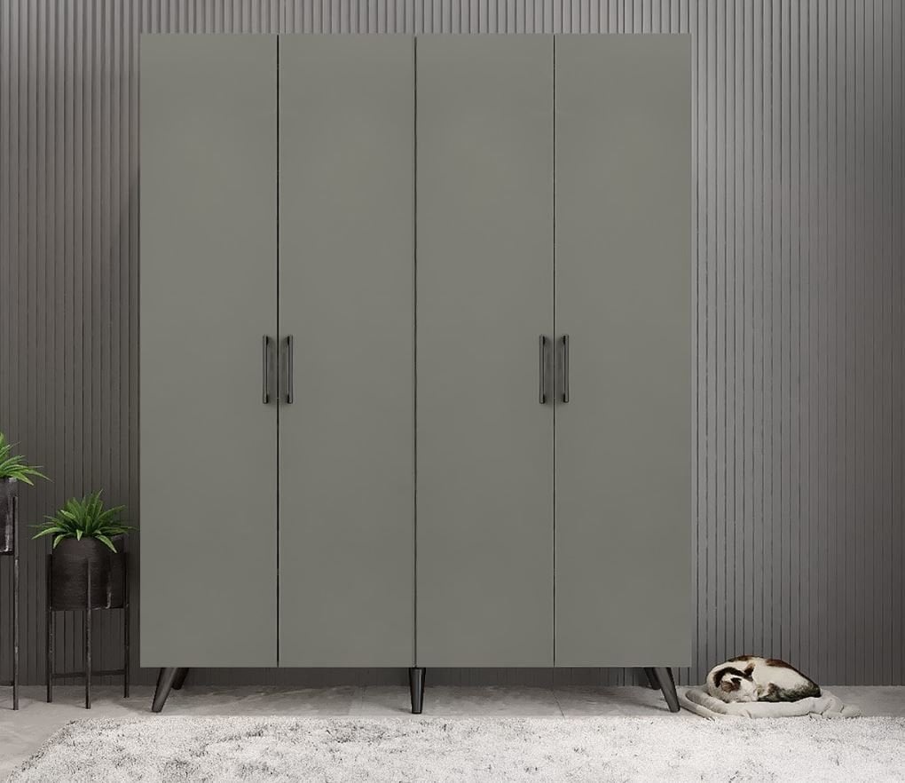 Sedef Portmanto Vestiyer Ayakkabılık Füme - Ücretsiz Kurulum