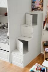 Kardelen Tamamı Mdf  Çelik Destekli Yavrulu Ranza - Kurulum Dahil Byz