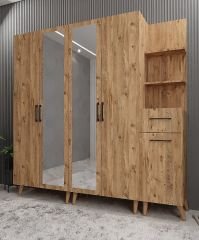 Açelya Portmanto Vestiyer Ayakkabılık M1 - Ücretsiz Kurulum - Çam