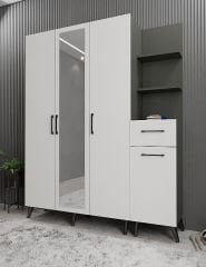 Açelya Portmanto Vestiyer Ayakkabılık FB - Ücretsiz Kurulum M3