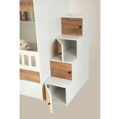 Buket  Tamamı Mdf Çelik Destekli Yavrulu Ranza Çb - Ücretsiz Kurulum