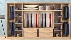 Damla 8 Kapaklı Dolap Gardırop Çam - Ücretsiz Kurulum