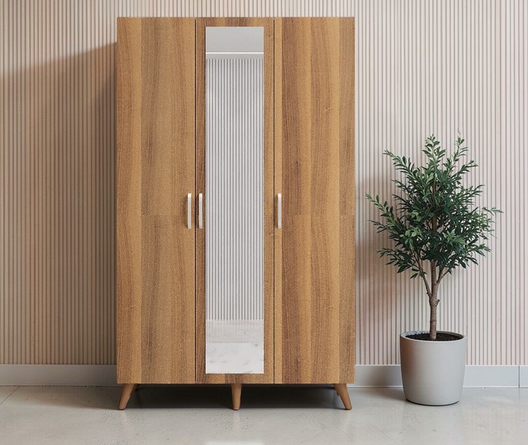 Açelya Portmanto Vestiyer Ceviz - Ücretsiz Kurulum M4