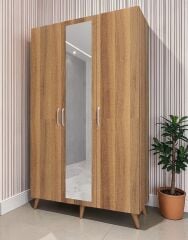 Açelya Portmanto Vestiyer Ceviz - Ücretsiz Kurulum M4