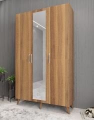 Açelya Portmanto Vestiyer Ceviz - Ücretsiz Kurulum M4