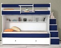 Sardunya Tamamı Mdf Yavrulu Seyyar Merdivenli Ranza Montaj Dahil LB