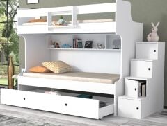 Napoli  Yavrulu Seyyar Merdivenli Ranza Montaj Dahil Beyaz